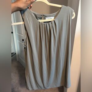 Short sleeve business casual calvin Klein shirt